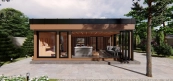 Wellness sauna plan