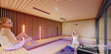 Sauna construction Sauna construction