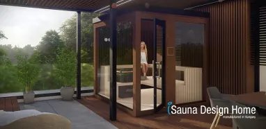  Custom built design sauna
