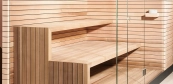 Outdoor Finnish sauna