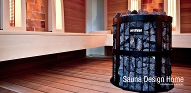 Finnish and infrared sauna with Himalayan salt therapy