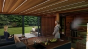  Shading with wood