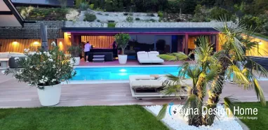Garden Sauna by the Pool Garden Sauna by the Pool