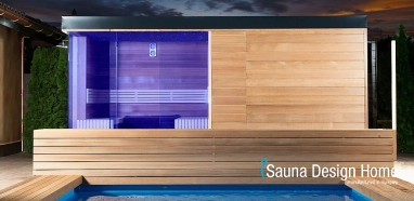 Modern Finnish sauna house