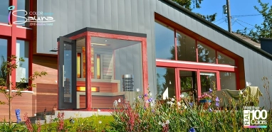 Individual garden sauna