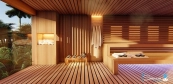 Hot yoga studio