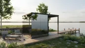Sauna with Pergola Sauna with Pergola