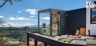 Outdoor sauna