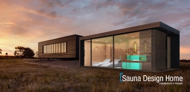 Wellness sauna house