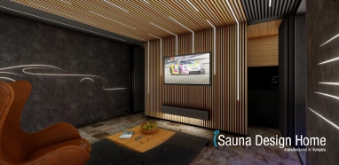Custom wood paneling