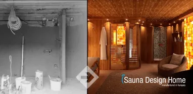 Wellness building with sauna Wellness building with sauna