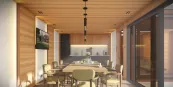 Kitchen with Dining Area Kitchen with Dining Area