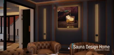 luxury sauna