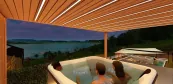 Outdoor hot tube, massage bath Outdoor hot tube, massage bath