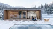 Sauna garden house