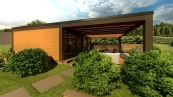  Garden sauna