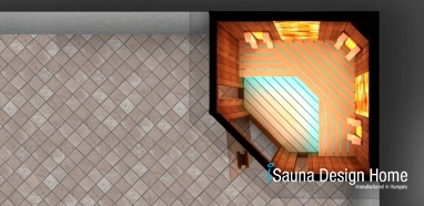 Outdoor sauna construction