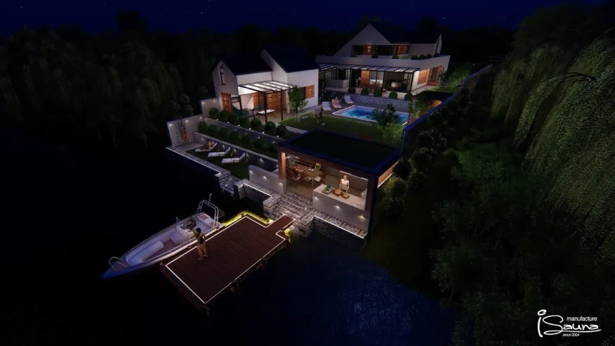 3D visualization of a house at Mosoni-Danube