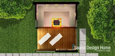 Finnish sauna, infrared sauna in one