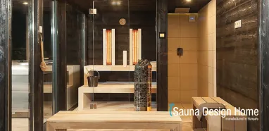 Sauna house and relax room