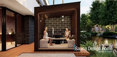  Minimalist sauna