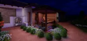 Garden sauna plan