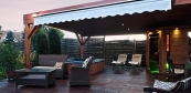Sauna garden wellness
