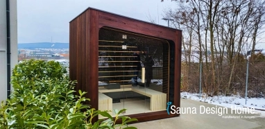  Construction of outdoor design saunas