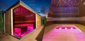 Finnish sauna in minimal style Finnish sauna in minimal style