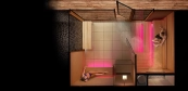 Wellness sauna with Finnish sauna