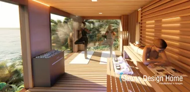 Yoga sauna Yoga sauna