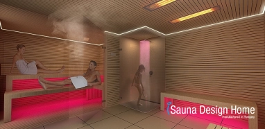 Sauna wellness with bath