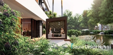  Modern sauna