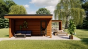  Outdoor sauna production