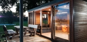 Finnish sauna house 