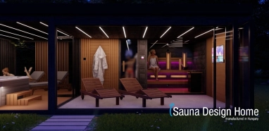 Family sauna house