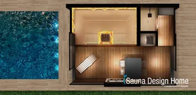 Wellness premium sauna house