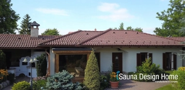 Outdoor sauna implementation