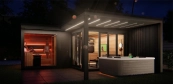 Comfort sauna house