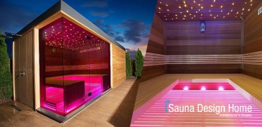 Finnish sauna in minimal style