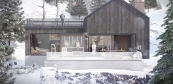 Outdoor home sauna