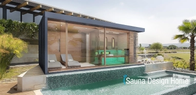 Panorama sauna house
