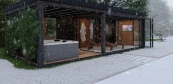 Family sauna house