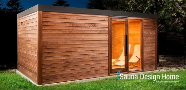 Sauna house with combined sauna Sauna house with combined sauna