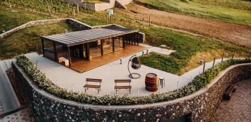 Comfort sauna house construction for hotels, pensions, wellness centers