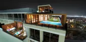 Sauna terrace with swimming pool Sauna terrace with swimming pool