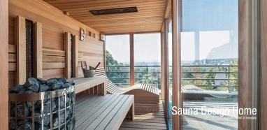 Outdoor sauna