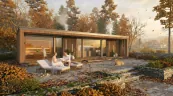 Modern sauna design