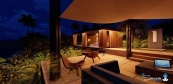 Outdoor yoga studio building