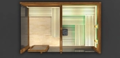 Individual garden sauna house planning